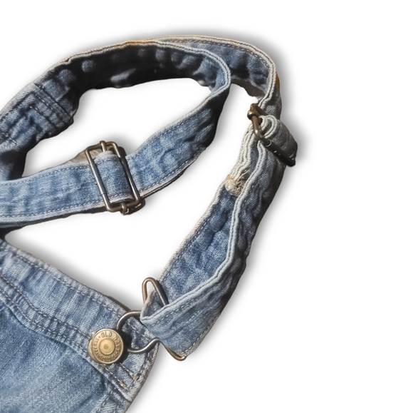 Old Navy Denim Bib Overalls Pants & Jumpsuit Medium Wash - Picture 11 of 11